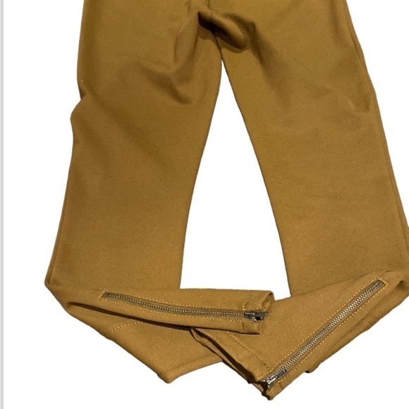 ANTHROPOLOGY Essential slim pants with zipper detail on legs Size 2 - Picture 9 of 12